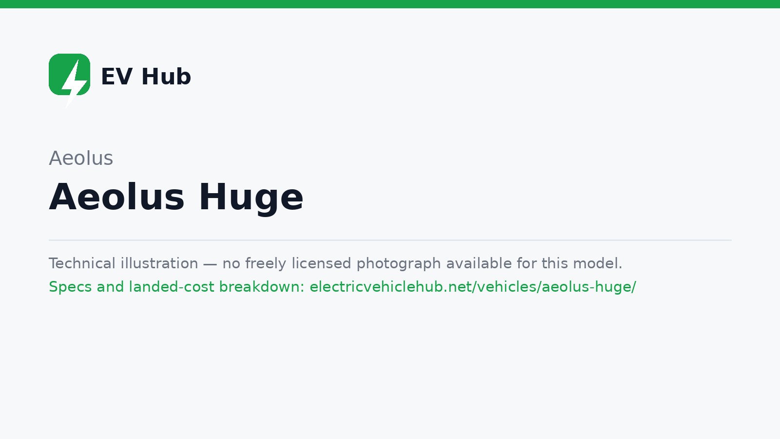 Aeolus Huge — SUV (HEV)