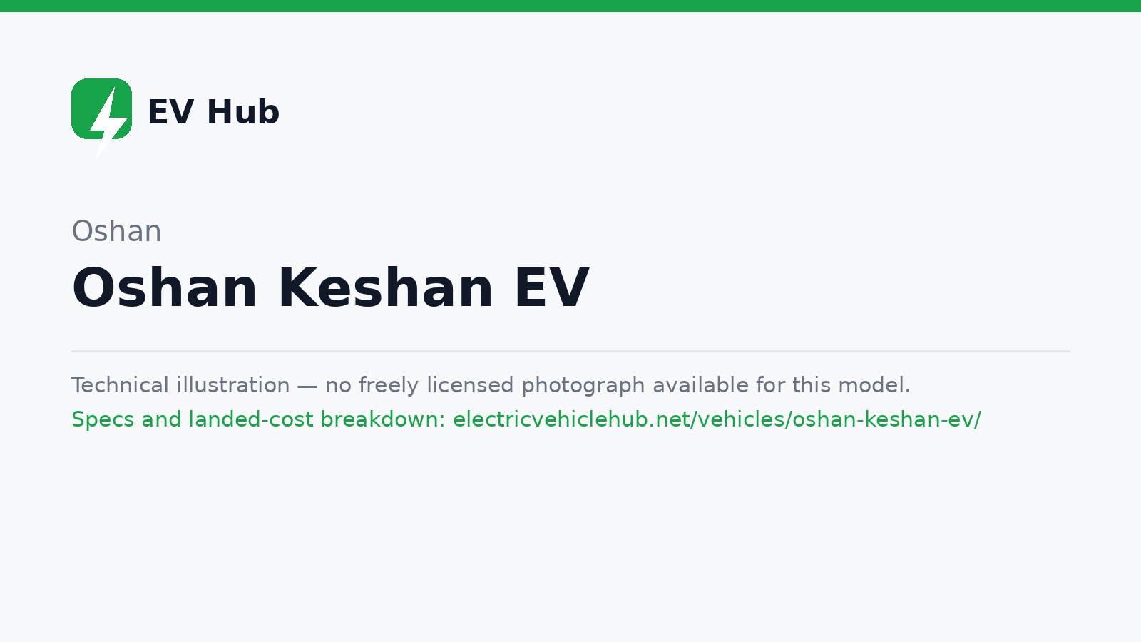 Oshan Keshan EV — MPV (BEV)